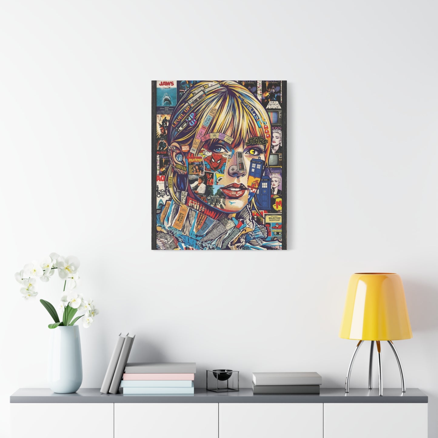 Pop Culture Swift Canvas Wall Art Print