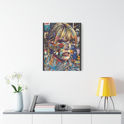 Pop Culture Swift Canvas Wall Art Print