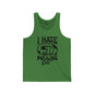 I Hate Pulling Out Tank Top – Funny RV Camping Graphic Jersey Tank