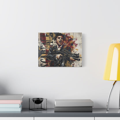 Tony's War Canvas Wall Art Print