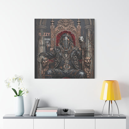 Prince Of Darkness Canvas Art — Matte Stretched Canvas Print
