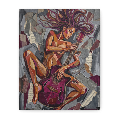 Lady Rock Canvas Art — Matte Stretched Canvas Print