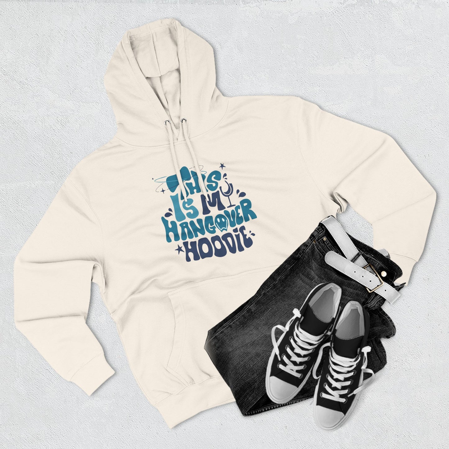 Hangover Hoodie – "This Is My Hangover Hoodie" Graphic Pullover