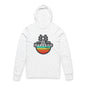 Hooded Long Sleeve Tee — Hawkins Radio Club Vintage Retro Logo