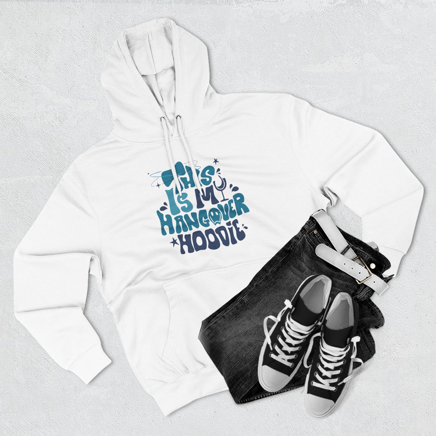 Hangover Hoodie – "This Is My Hangover Hoodie" Graphic Pullover