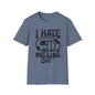 T-Shirt — “I Hate Pulling Out” Camper Graphic Tee