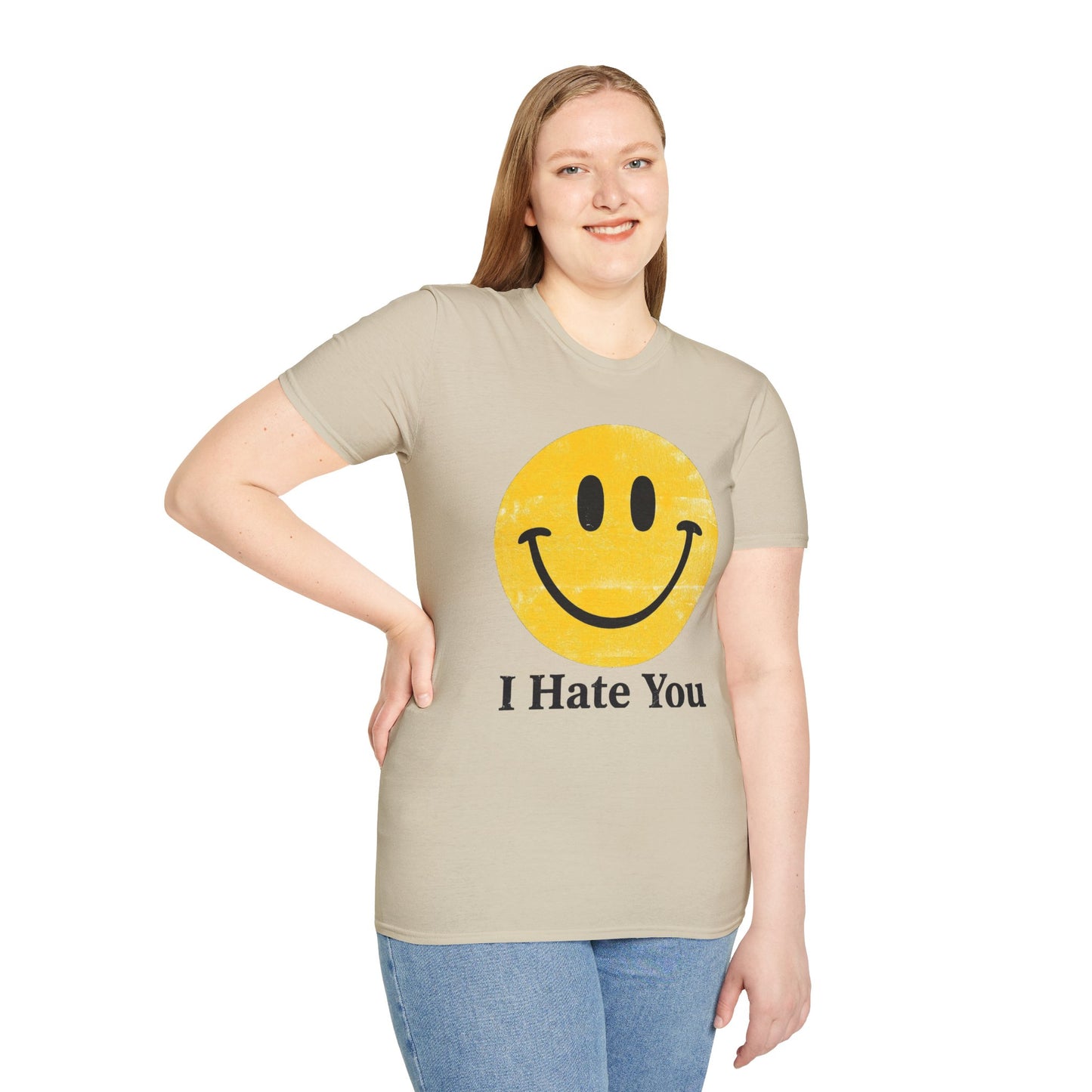 I Hate You Smiley T-Shirt