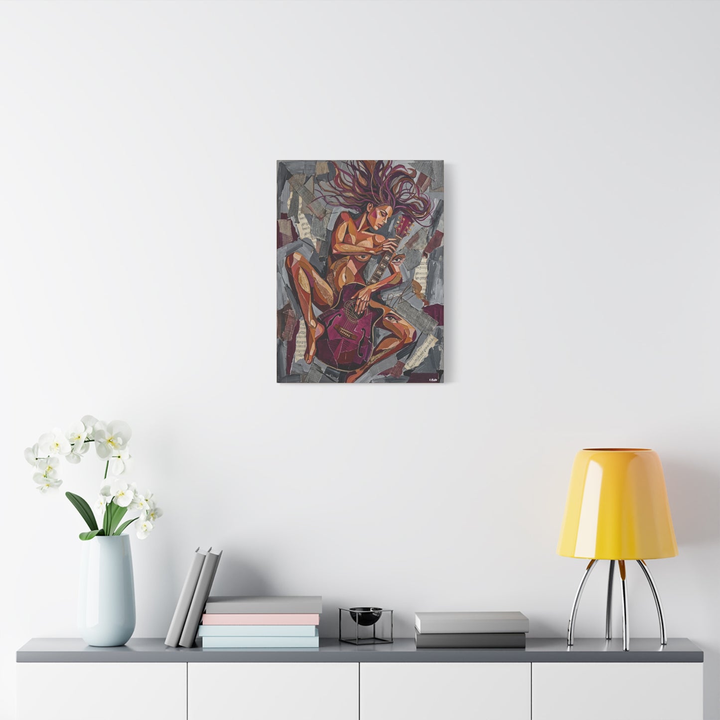 Lady Rock Canvas Art — Matte Stretched Canvas Print