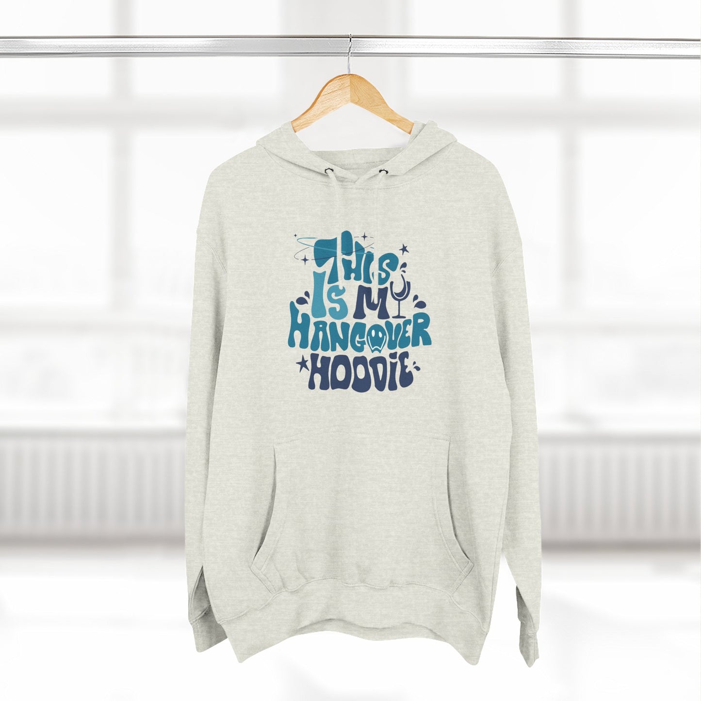 Hangover Hoodie – "This Is My Hangover Hoodie" Graphic Pullover