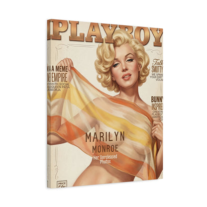 Monroe Portrait Matte Canvas Wall Art, Stretched 1.25"