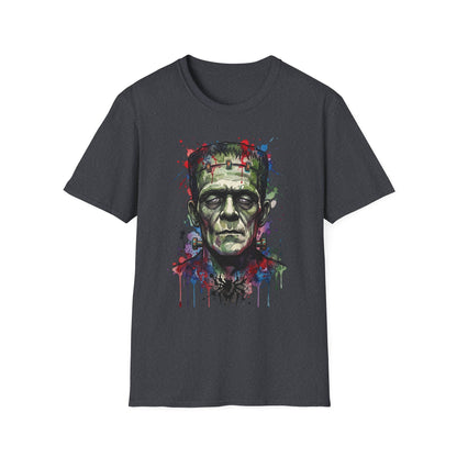 Frankenstein Watercolor Portrait T-Shirt