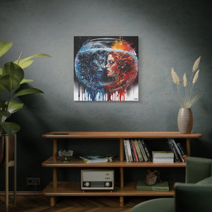 Two Lost Souls Canvas Art — Matte Stretched Canvas Print