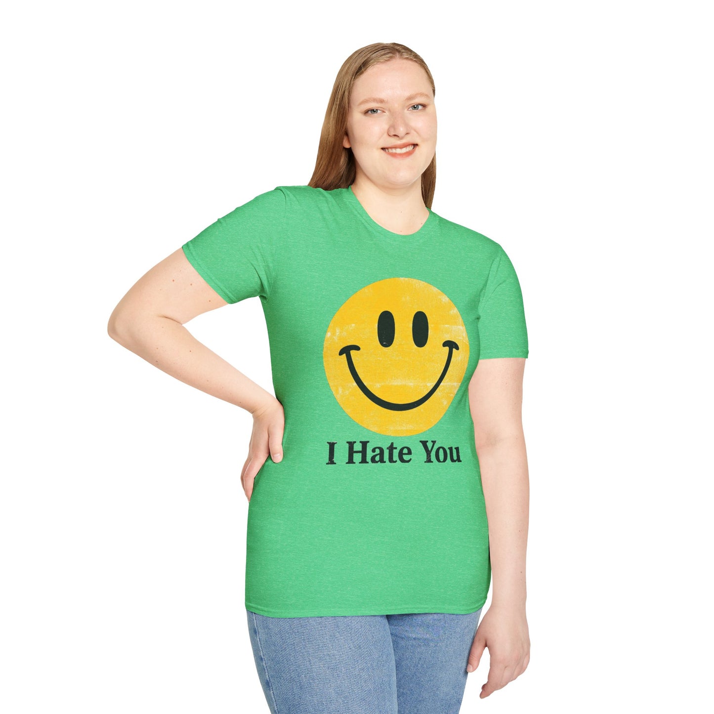 I Hate You Smiley T-Shirt