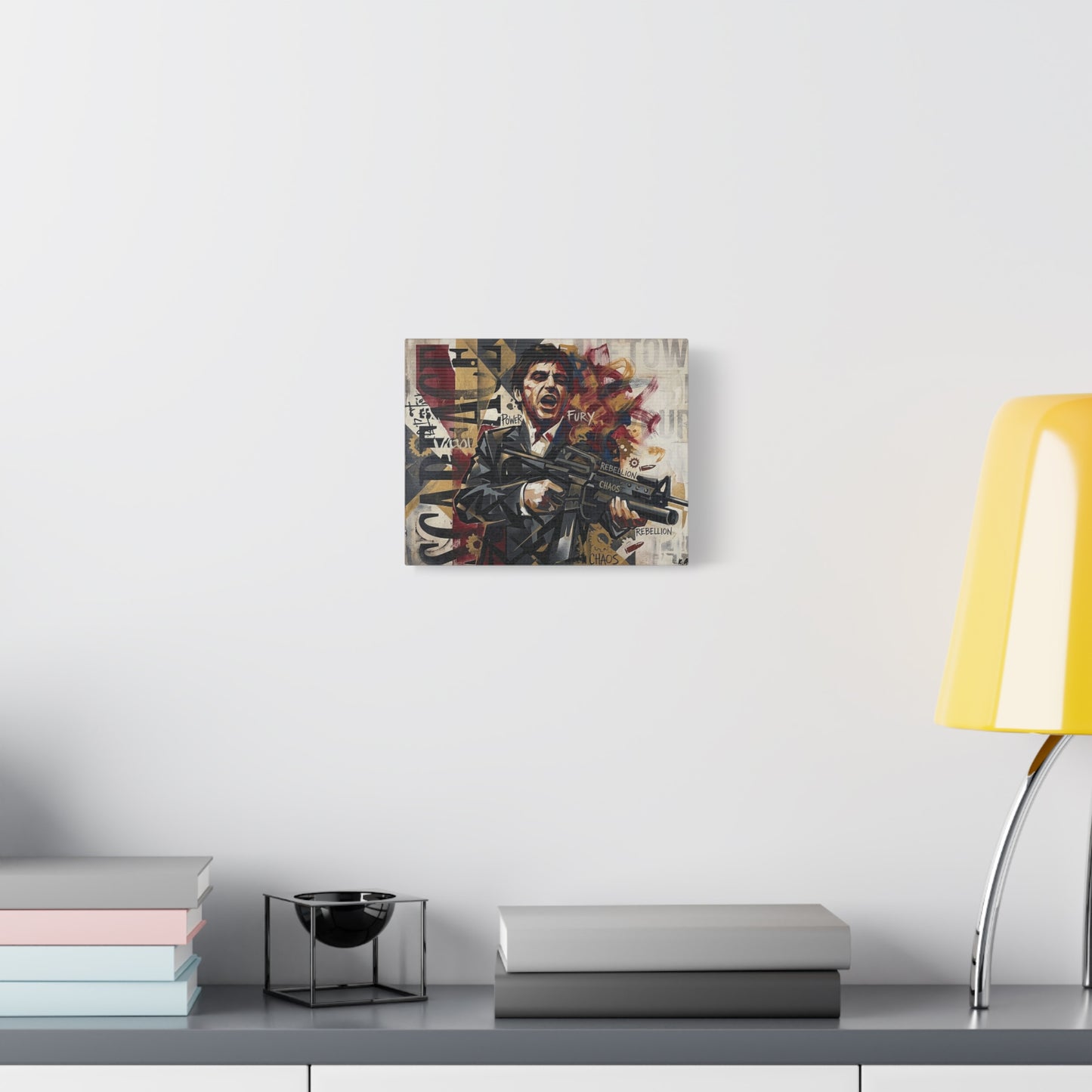 Tony's War Canvas Wall Art Print