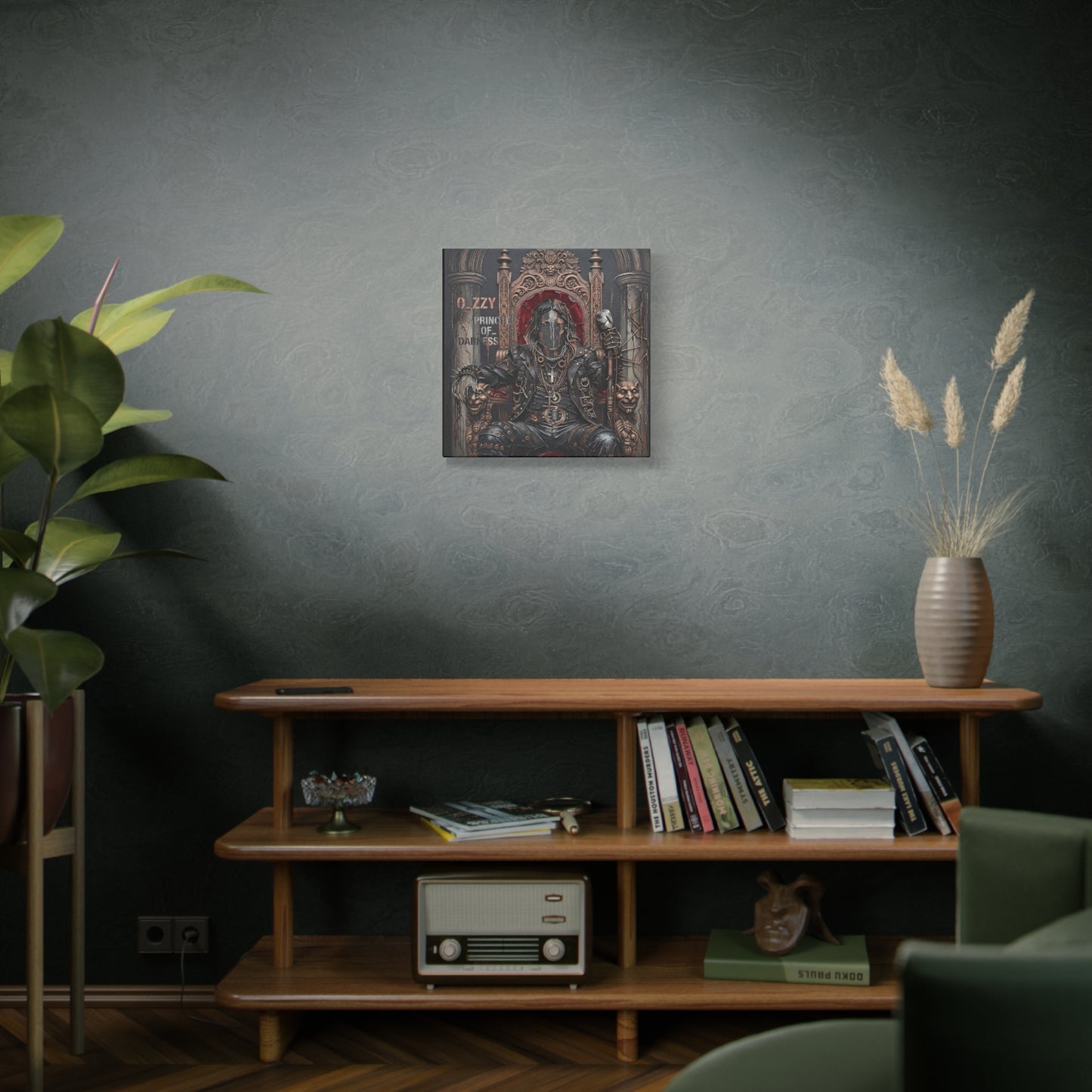 Prince Of Darkness Canvas Art — Matte Stretched Canvas Print