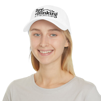 Baseball Cap — "Day Drinking My Favorite Hobby" Wine Lover Hat