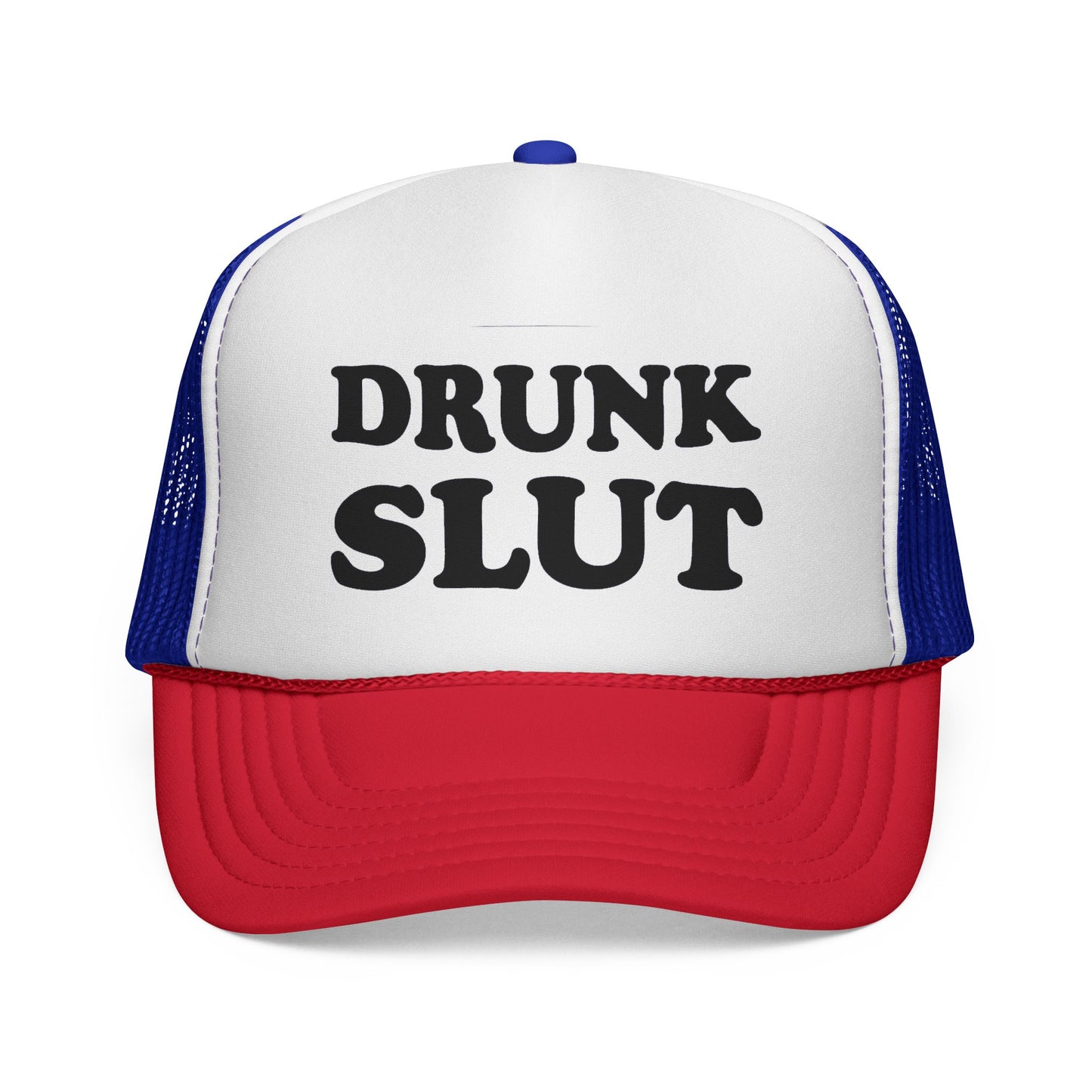 Trucker Cap — "Drunk Slut" Party Mesh Hat