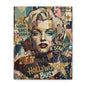 Hollywood Star Portrait Matte Canvas Wall Art, Stretched 1.25"