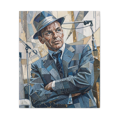 G.O.A.T Basketball Portrait Matte Canvas Wall Art, Stretched 1.25"