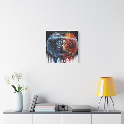 Two Lost Souls Canvas Art — Matte Stretched Canvas Print