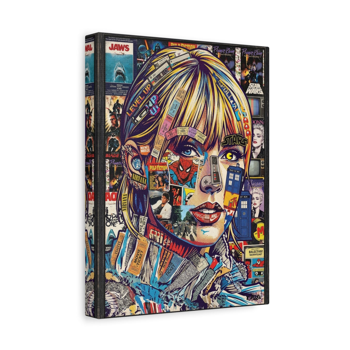 Pop Culture Swift Canvas Wall Art Print