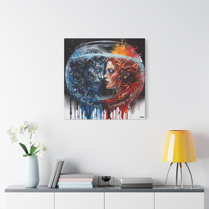 Two Lost Souls Canvas Art — Matte Stretched Canvas Print