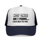 Trucker Cap — "Not Only Am I Funny... (I Have Great Tits Too)" Novelty Mesh Hat