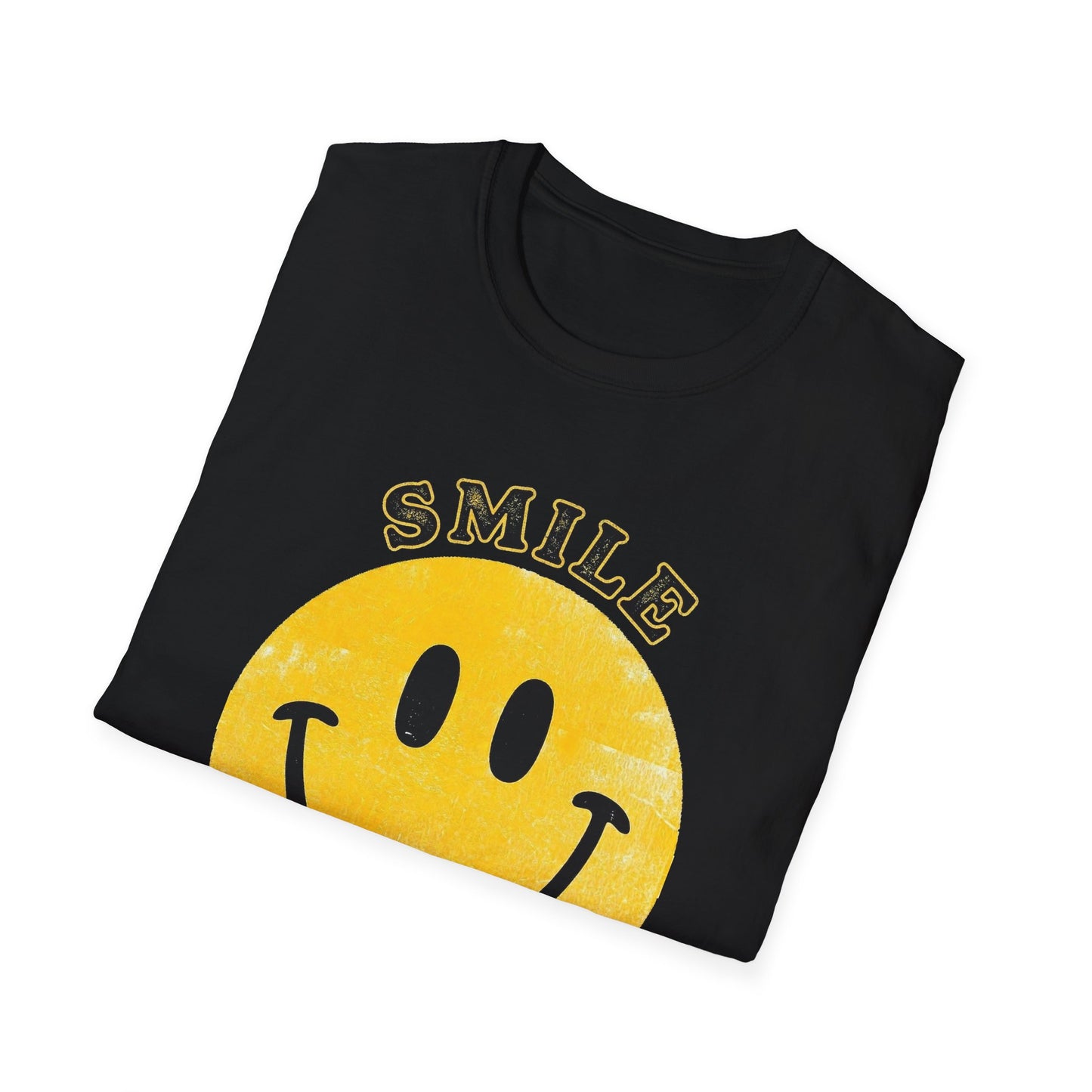 Wine Smile T-Shirt — "Smile I Found Wine" Retro Smiley Tee