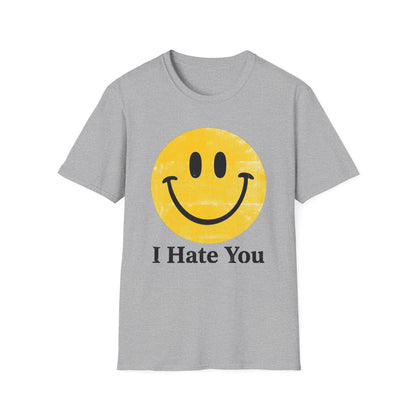 I Hate You Smiley T-Shirt
