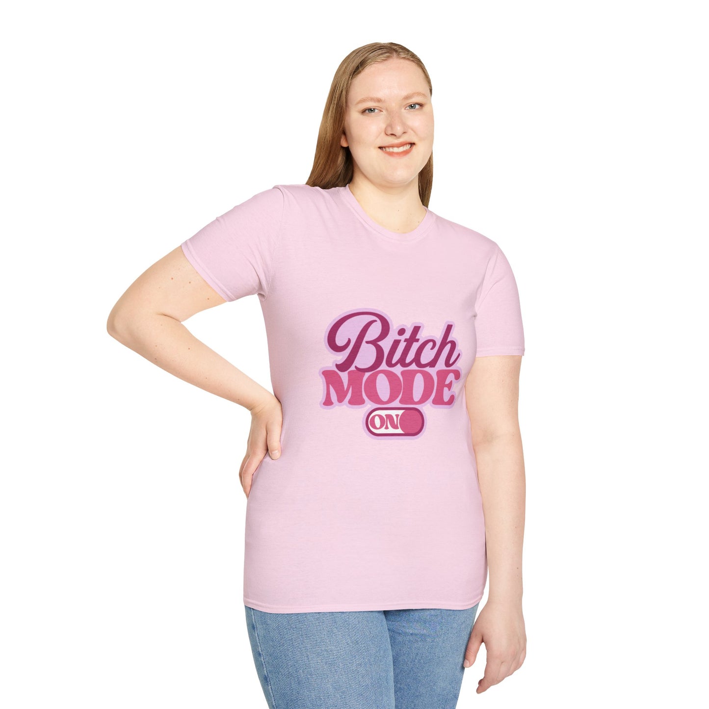 Bitch Mode On T-Shirt — Bold Feminine Graphic Tee