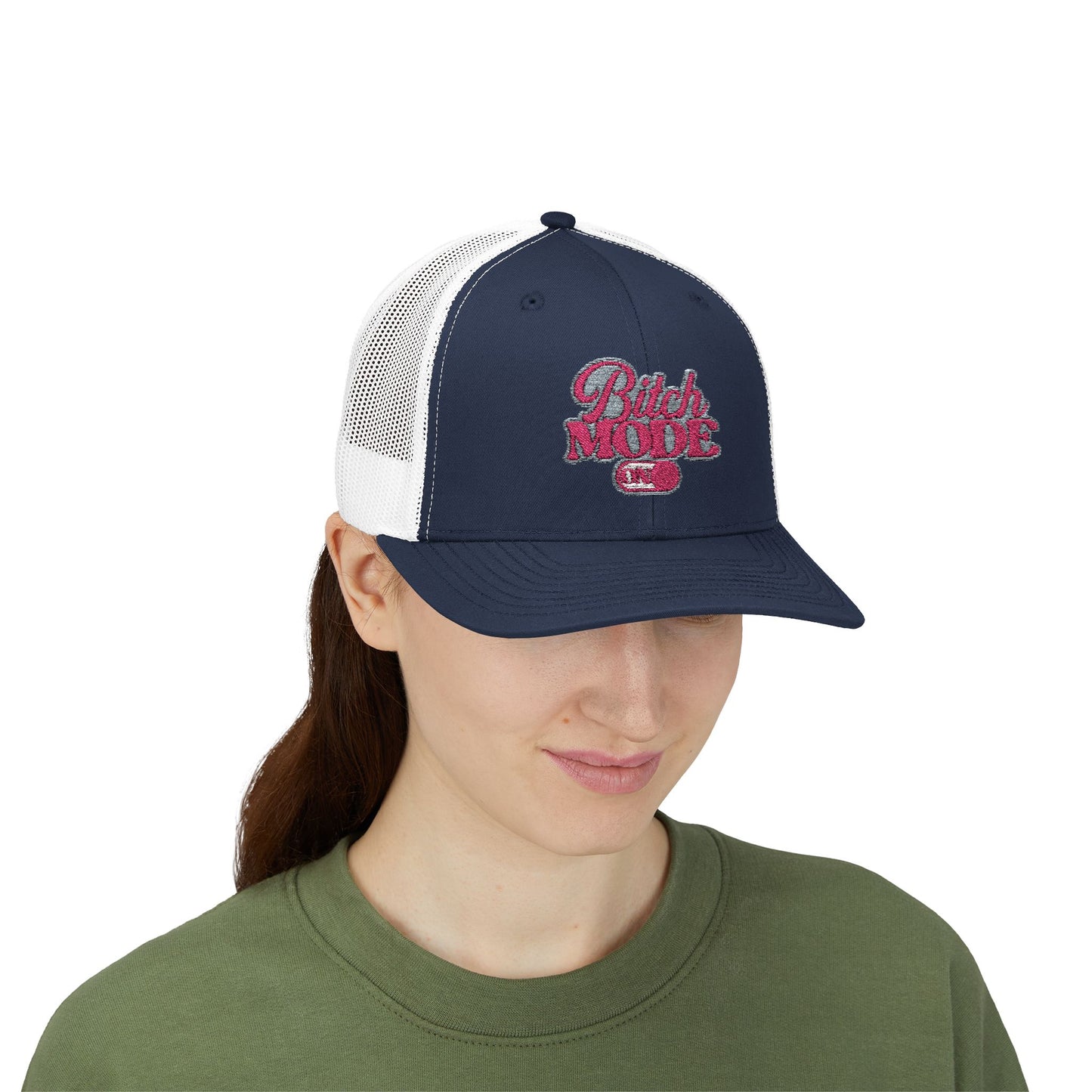 Bitch Mode Snapback Trucker Cap