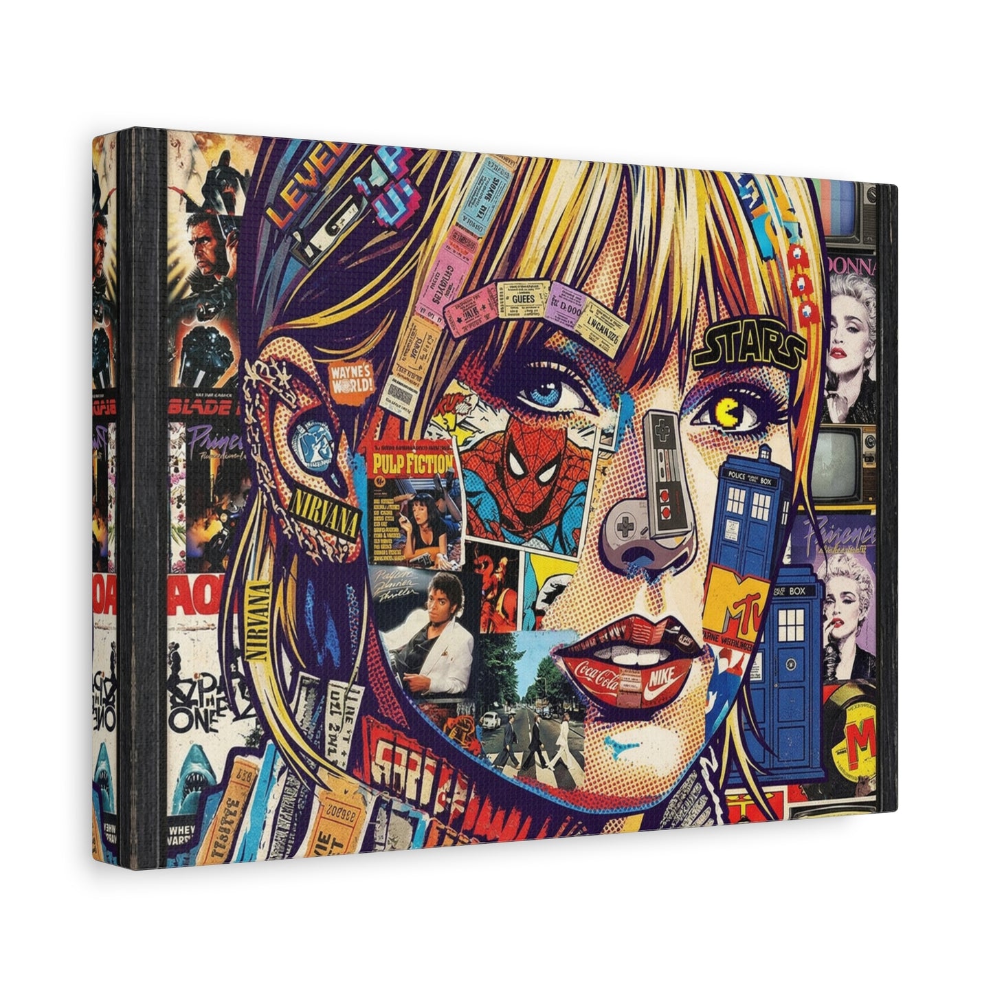 Pop Culture Swift Canvas Wall Art Print