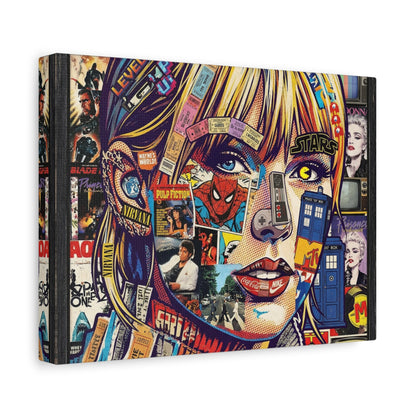 Pop Culture Swift Canvas Wall Art Print