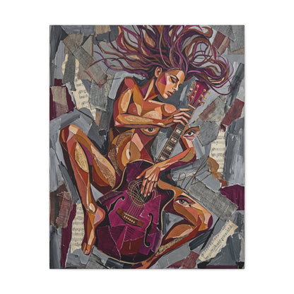 Lady Rock Canvas Art — Matte Stretched Canvas Print
