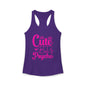 Women's Ideal "Cute Bu Psycho" Racerback Tank
