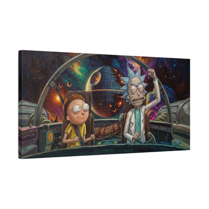 Ricks World 2 Abstract Canvas Wall Art — Matte Stretched 1.25"