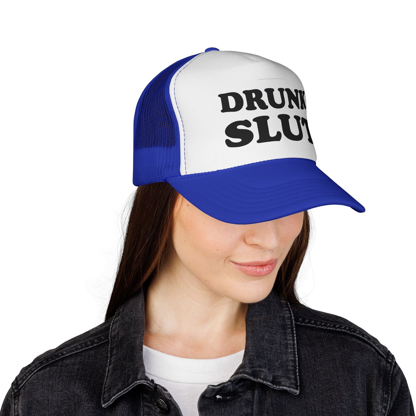 Trucker Cap — "Drunk Slut" Party Mesh Hat