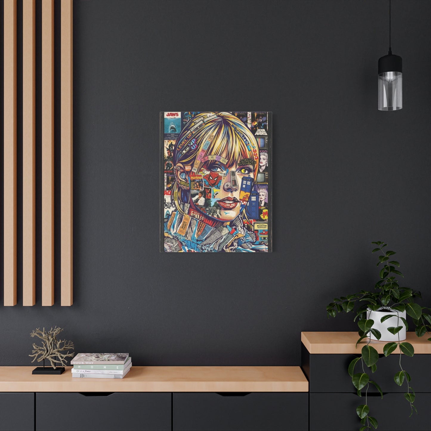Pop Culture Swift Canvas Wall Art Print
