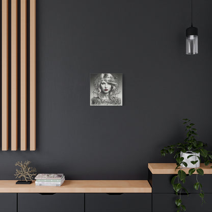 Swift Inspired "You Belong With Me" — Matte Stretched Canvas Wall Art