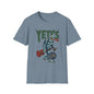 Yeti's Pub Graphic T-Shirt — Vintage Rock Band Snowman Design