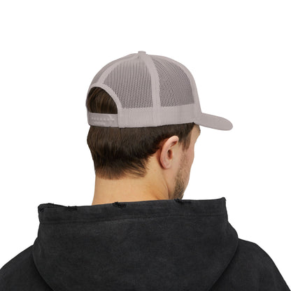 Trucker Cap — "She's a CUNTry Music Fan" Embroidered Mesh Snapback