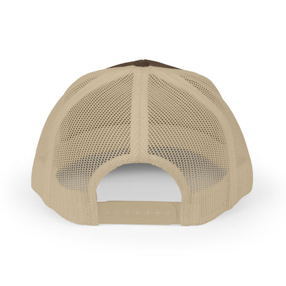 'F Off' Stick Figure Trucker Cap – Retro Distressed Snapback Hat