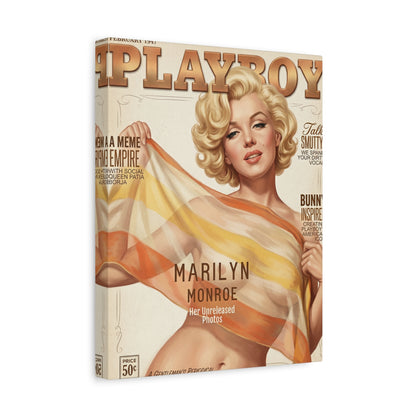 Monroe Portrait Matte Canvas Wall Art, Stretched 1.25"