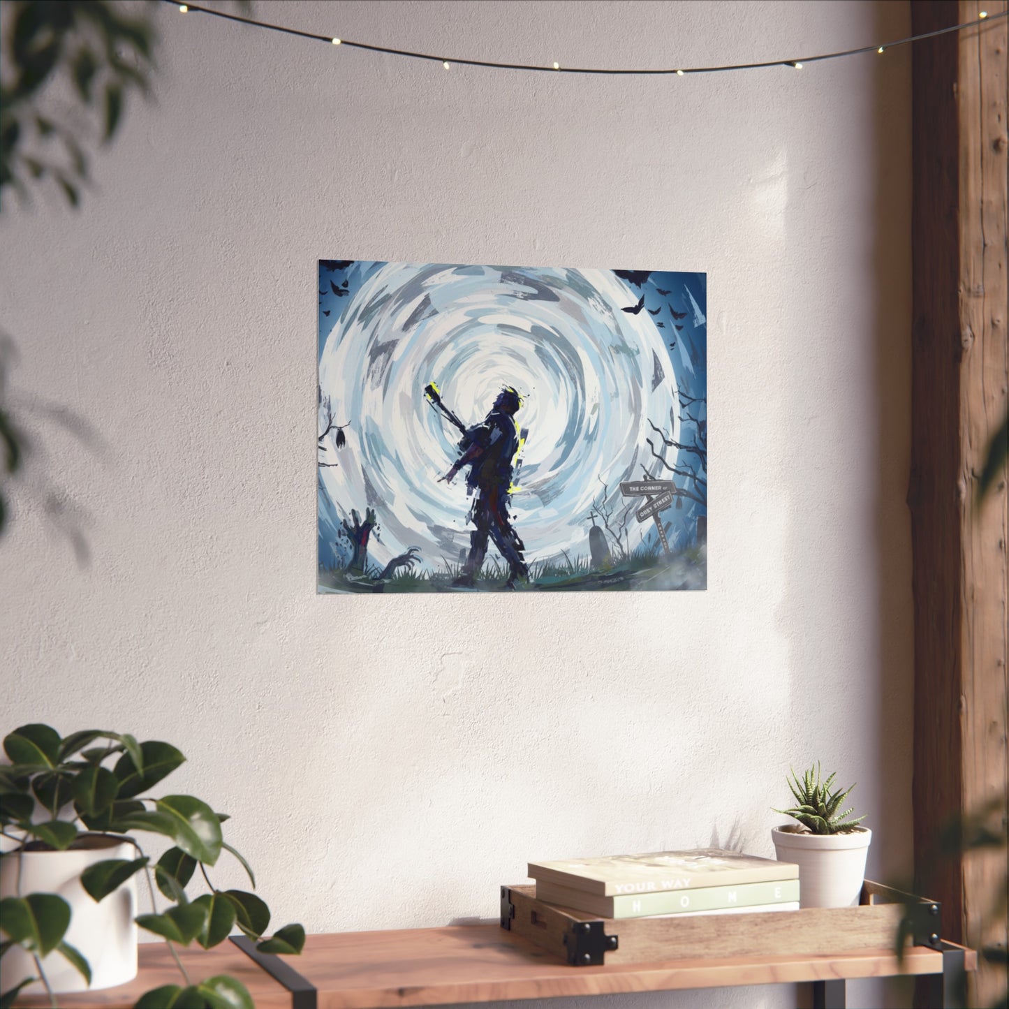 DMB Halloween Fine Art Poster Print — Rock Apocalypse Wall Art