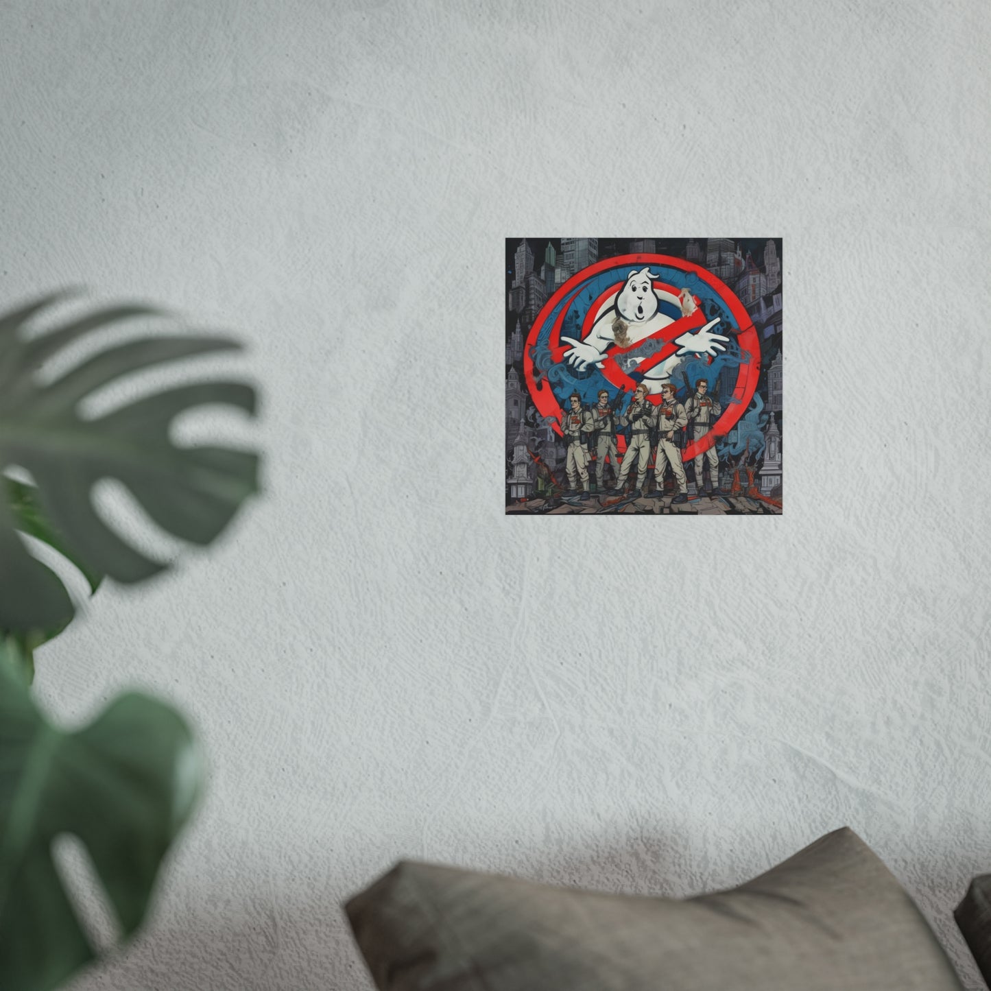 Ghostbusters Vintage Fine Art Poster Print