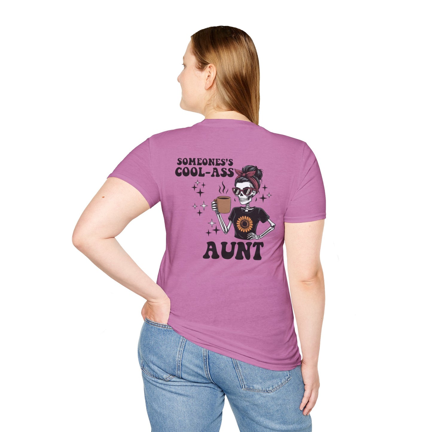 Cool Aunt Club T-Shirt — "Someone's Cool-Ass Aunt" Graphic Tee