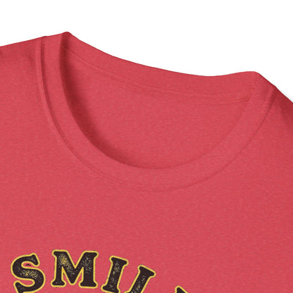 Wine Smile T-Shirt — "Smile I Found Wine" Retro Smiley Tee