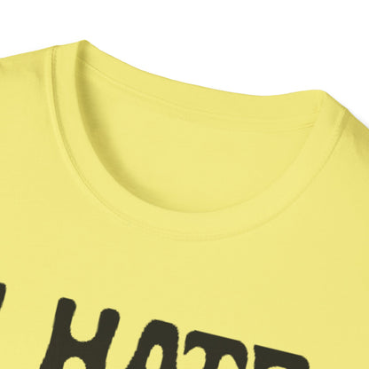 T-Shirt — “I Hate Pulling Out” Camper Graphic Tee