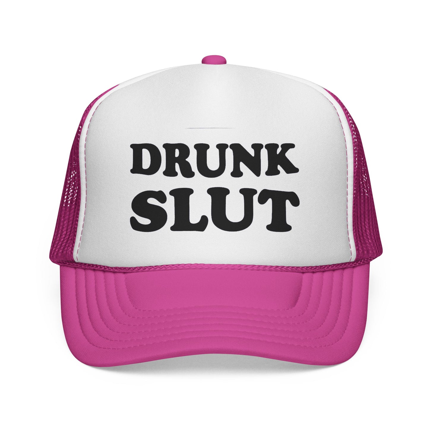 Trucker Cap — "Drunk Slut" Party Mesh Hat