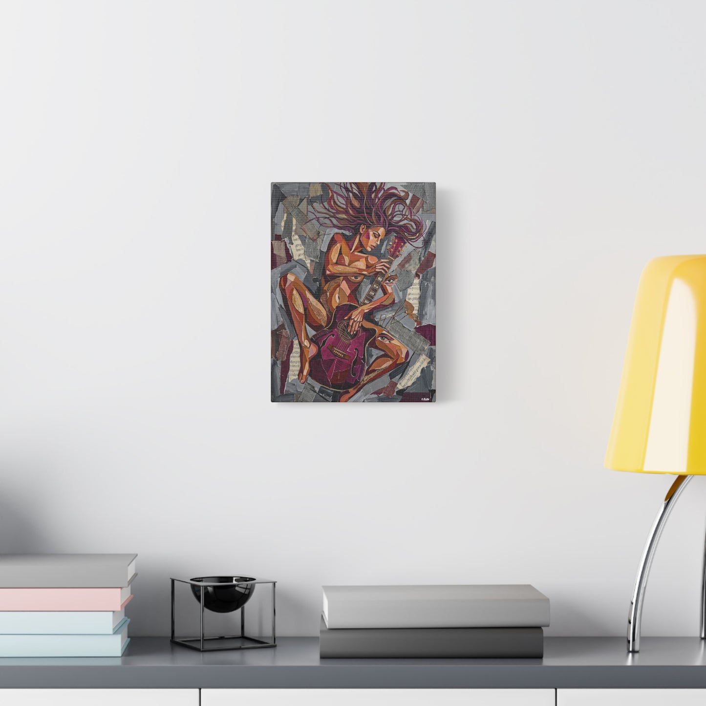 Lady Rock Canvas Art — Matte Stretched Canvas Print